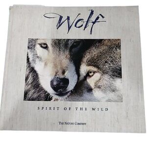 Vintage HC Book 'Wolf - Spirit of the Wild' The Nature Company 1st Printing 1993